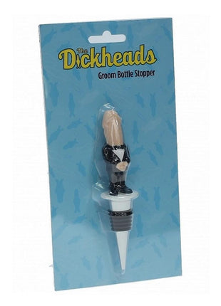 S-Line The Dickheads Groom Bottle Stopper - Vanilla