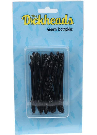 S-Line The Dickheads Groom Toothpicks - Black/Vanilla