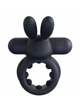 Screaming O Ohare Rechargeable Silicone Vibrating Cock Ring - Black