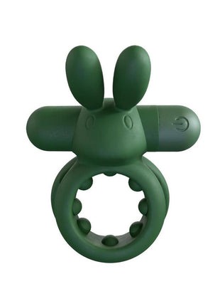 Screaming O Ohare Rechargeable Silicone Vibrating Cock Ring - Green