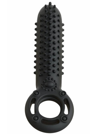 Screaming O Oyeah Rechargeable Silicone Cock Ring - Black