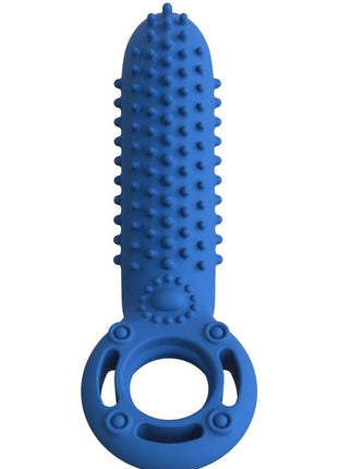 Screaming O Oyeah Rechargeable Silicone Cock Ring - Blue