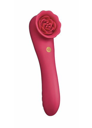 Secret Kisses Rosegasm Quake Rechargeable Silicone Dual Vibe