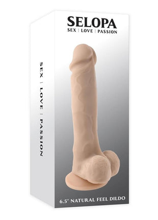 Selopa Natural Feel Dildo - Vanilla - 6.5in