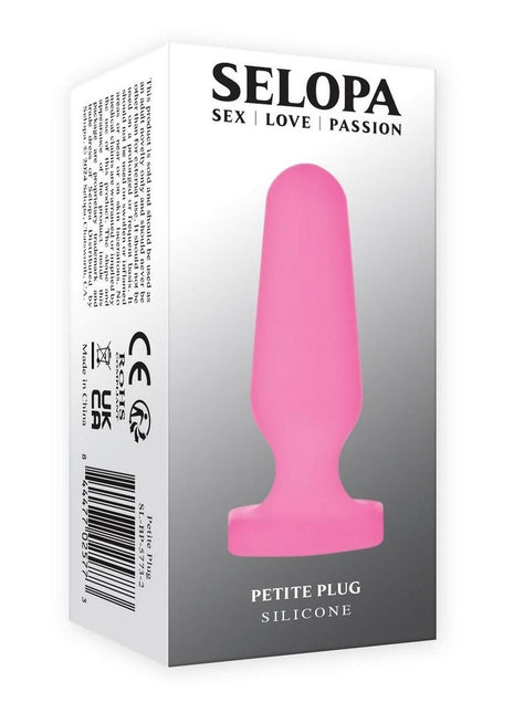 Selopa Petite Plug Silicone Anal Plug - Pink
