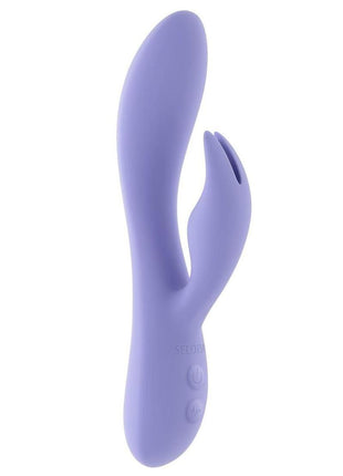 Selopa Purple Craze Rechargeable Silicone Rabbit Vibrator
