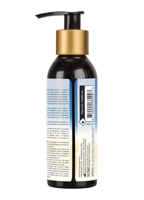 Sensuva Jelly Water Based Personal Lubricant - 4oz.