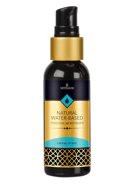 Sensuva Natural Water Based Unflavored Lubricant - 1.93oz