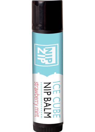 Sensuva Nip Zip Ice Cube Nip Balm Strawberry Mint Flavor