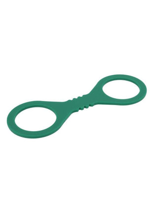 Sex and Mischief Indica Silicone Cuffs - Green - Small