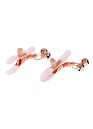 Sex and Mischief Peaches N Creame Bell Nipple Clamps