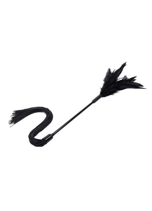 Sex and Mischief Shadow Feather Tickler - Black