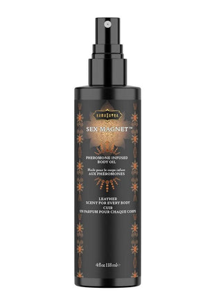 Sex Magnet Pheromone Body Oil Spray 4oz - Leather