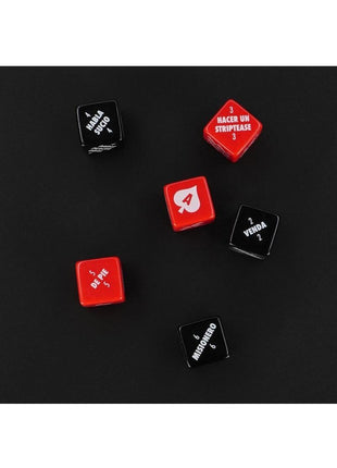 Sexy 6 Sex Edition Dice Game (Spanish