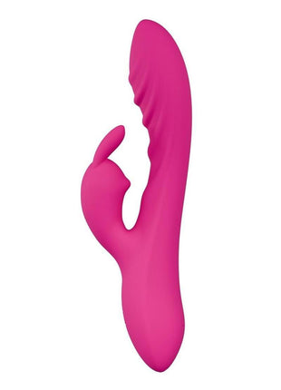 Sexy Things Wild Lust Rechargeable Silicone Rabbit Vibrator - Pink