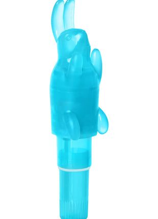 Shane's World Pocket Party Bunny Wand Massager - Blue