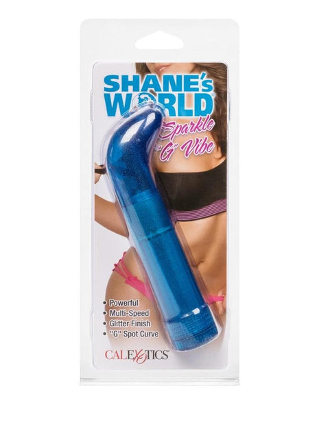 Shane's World Sparkle G G-Spot Vibrator - Blue