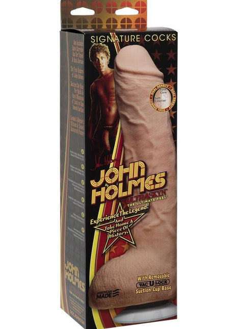 Signature Cocks John Holmes Dildo - Vanilla - 9.5in