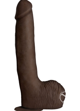 Signature Cocks Ultraskyn Rob Piper Dildo - Chocolate - 10.5in
