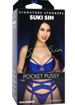 Signature Strokers Suki Sin Ultraskyn Pocket Masturbator - Pussy - Vanilla