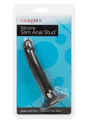 Silicone Slim Anal Stud - Black