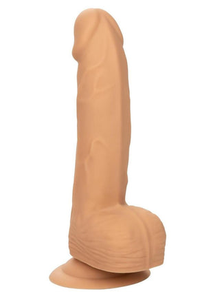 Silicone Studs Realistic Dildo - Vanilla - 6in