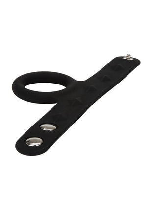Silicone Tri-Snap Scrotum Support Cock Ring