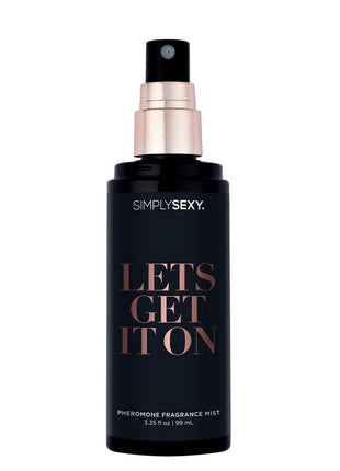 Simply Sexy Pheromone Body Mist Let's Get It On - 3.35oz