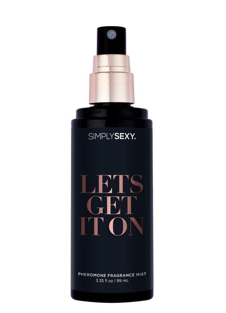 Simply Sexy Pheromone Body Mist Let's Get It On - 3.35oz