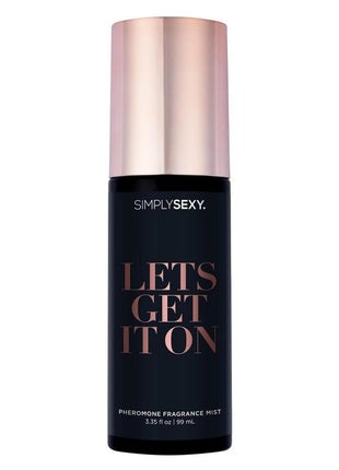Simply Sexy Pheromone Body Mist Let's Get It On - 3.35oz