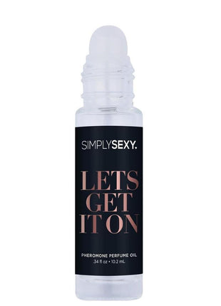 Simply Sexy Pheromone Perfume Oil Roll-On - Let's Get It On