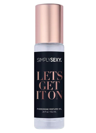 Simply Sexy Pheromone Perfume Oil Roll-On - Let's Get It On