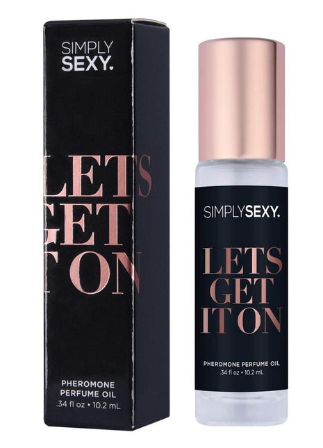 Simply Sexy Pheromone Perfume Oil Roll-On - Let's Get It On