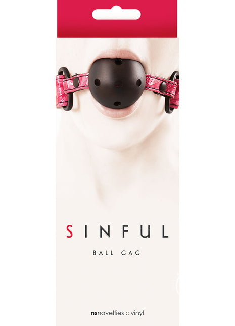 Sinful Ball Gag - Pink