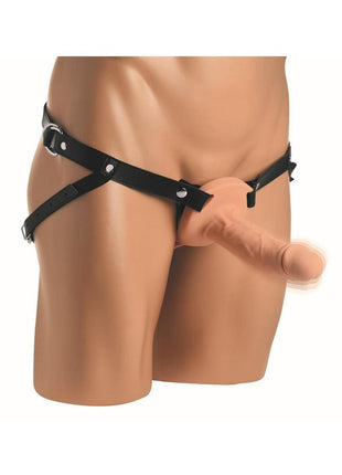 Size Matters 2 Erection 28x Realistic Vibrating Rechargeable Silicone Penis Sheath with Remote Control