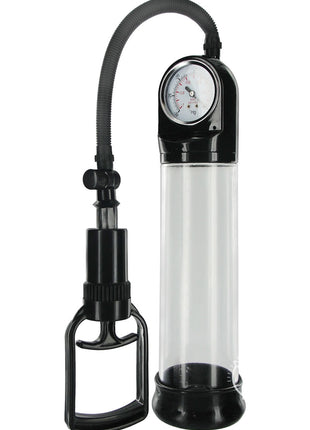 Size Matters Deluxe Trigger Penis Pump - Clear
