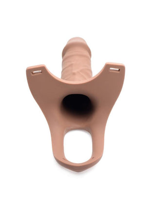 Size Matters Hollow Silicone Dildo Strap-On
