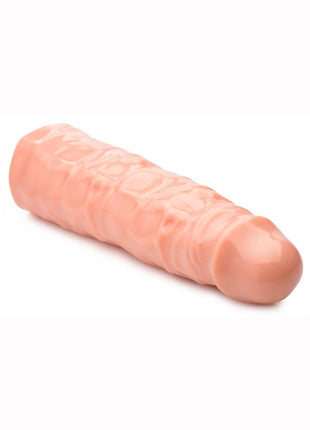 Size Matters Penis Extender Sleeve 3in - Vanila - Flesh