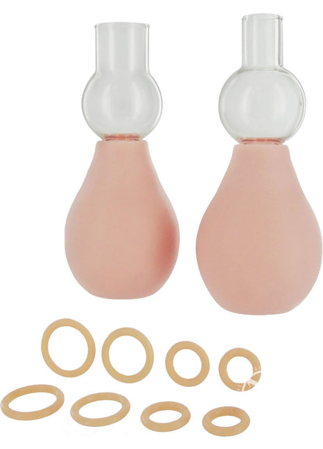 Size Matters Perfect Fit Nipple Enlarger Pumps with O Rings