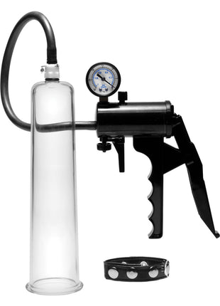 Size Matters Premium Penis Pumping Kit - Intermediate Size - Clear