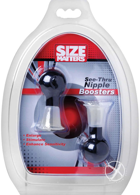 Size Matters See Thru Nipple Enlarger Pumps