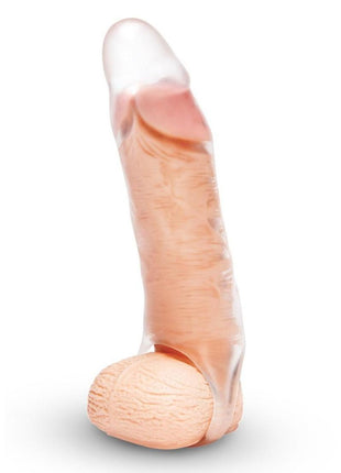 Size Up Classic Clear View Penis Extender with Ball Loop - Clear - 1in