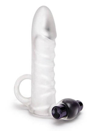 Size Up Clear View Vibrating Penis Extender - Clear - 2in