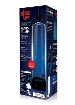 Size Up Deluxe Handpump Penis Pump