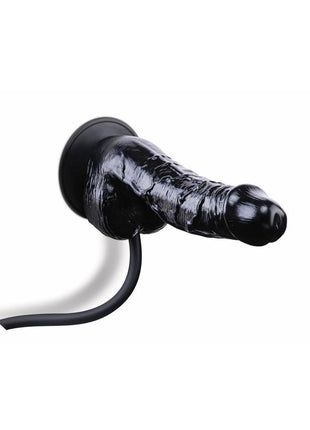 Size Up Ripple Inflatable Silicone Dildo with Balls