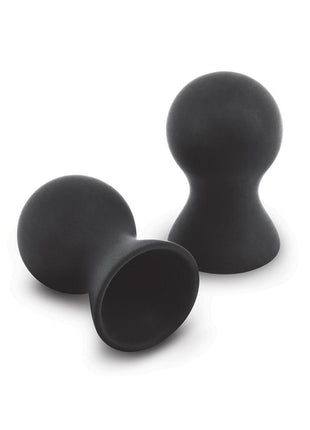 Size Up Silicone Nipple Suckers - Black