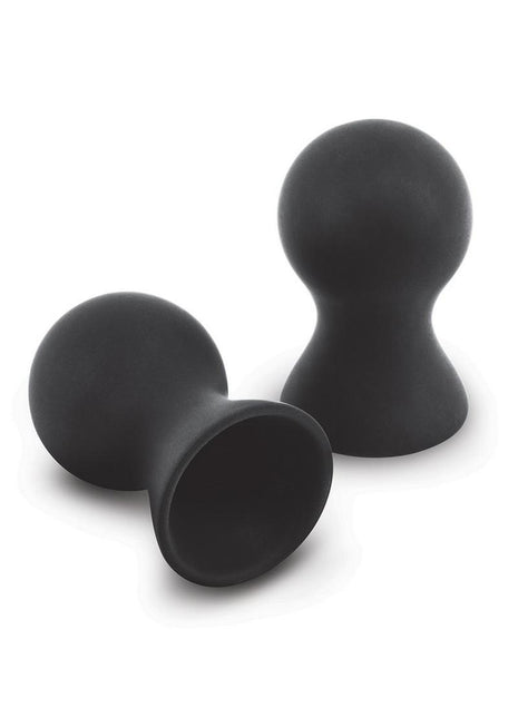 Size Up Silicone Nipple Suckers - Black