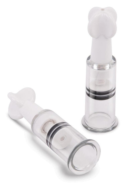 Size Up Twisty Nipple Suckers - Black/Clear - Small