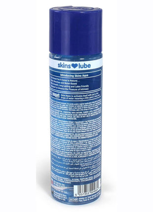 Skins Aqua Water Based Lubricant - 4.4oz