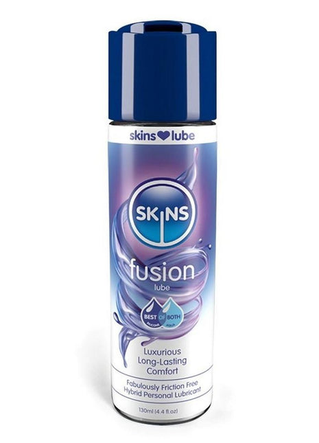 Skins Fusion Hybrid Silicone and Water Based Lubricant - 4.4oz